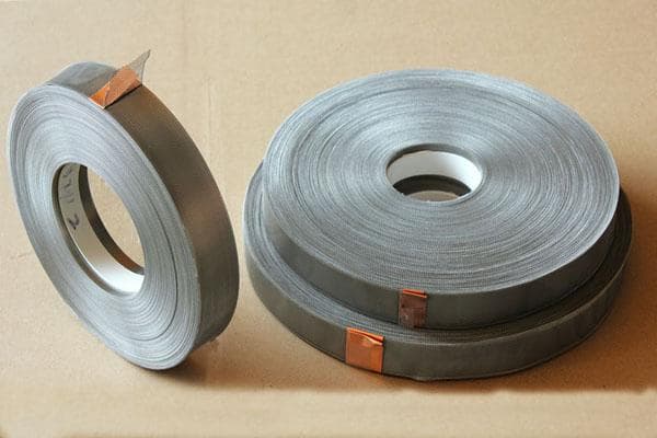Battery collector wire mesh